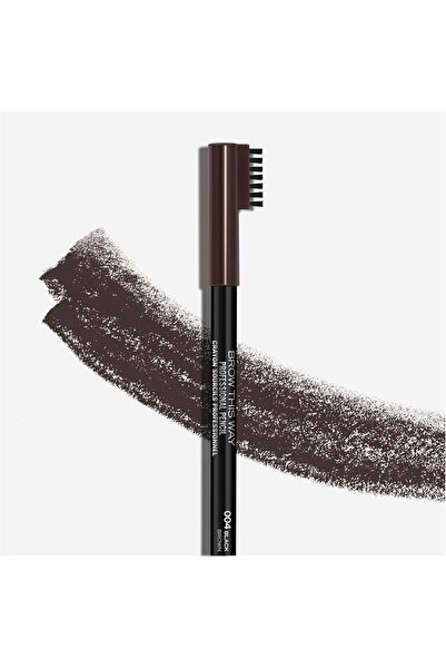 Rimmel Brow This Way Professional Eyebrow Pencil - 004 - Black Brown, 1.4g