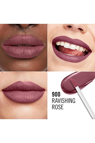 Rimmel Lasting Mega Matte Liquid Lipstick - 900 - Ravishing Rose, 7.4ml