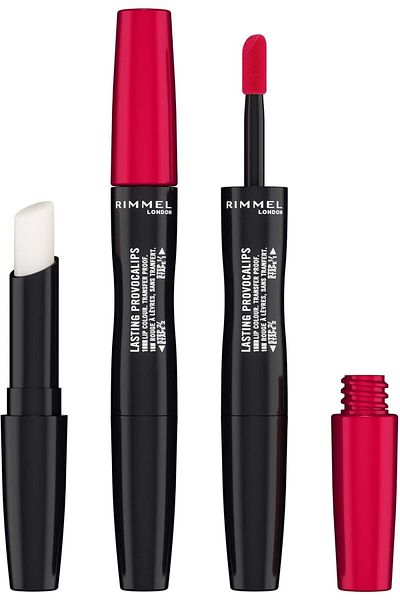 Rimmel Rimmel Lasting Provocalips 500 Kiss The Town Red Liquid Lipstick 2.2ml +1.7g