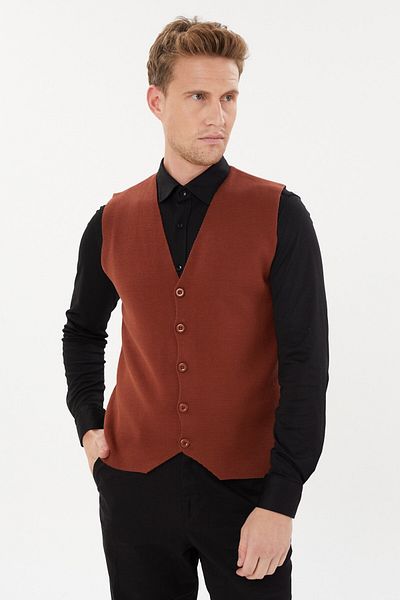 Tony Montana Tony Sports Knitwear Vest-T-1288