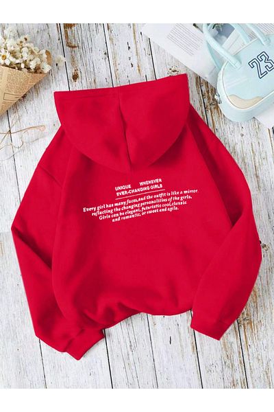 Moda Glo Hanorac cu glugă supradimensionat din bumbac, unisex, pentru bărbați/femei