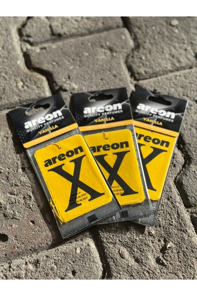 Barcode Works AREON X VANILLA SARI 3 ADET