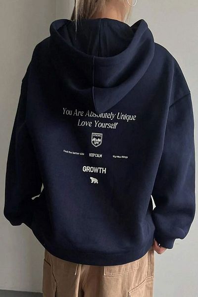 Moda Glo Φούτερ Calm Printed Oversize