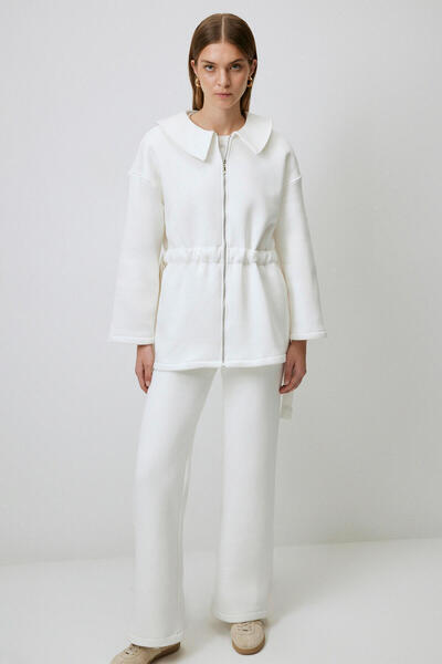 Touché Privé Knitted Set with Drawstring Waist