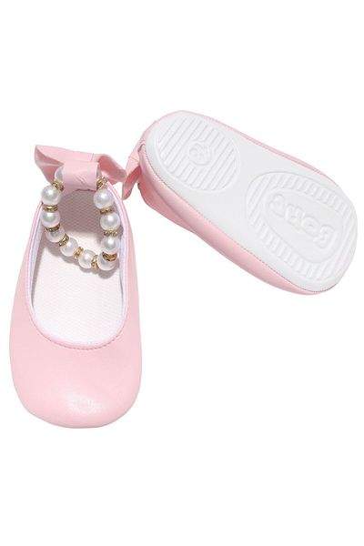 bebegen Baby Girl Pink Pearl Bracelet Shoes