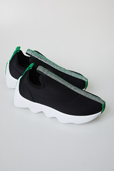 DUYGUSHOESBAG Women's Non-Slip Sole Stretch Sneakers