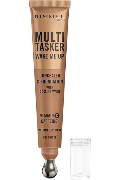 Rimmel Multi-Tasker Wake Me Up Concealer & Foundation - 90 - Toffee, 20ml