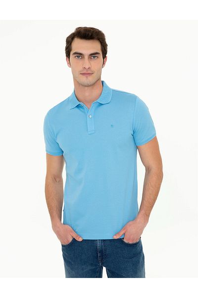 Pierre Cardin Tricou pentru bărbați, slim, cu gât polo, mercerizat G021SZ011.000. 1370054