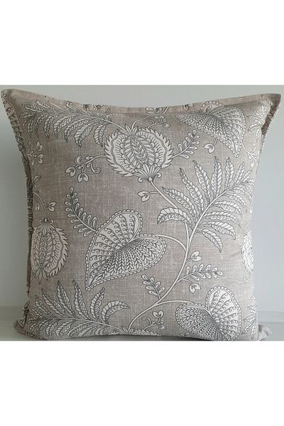 Fabric by Gülçin 100% βαμβακερό ύφασμα από βαμβάκι άμμος μπεζ Χρώμα μοτίβο σάλι Κάλυμμα μαξιλαριού