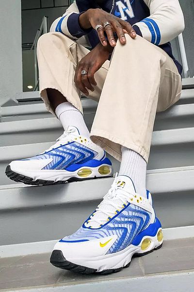 Nike Air Max Tailwind Tw White - Unisex Λευκό Μπλε Sneakers