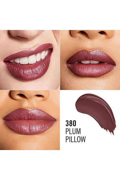 Rimmel Lasting Finish Satin Lipstick - 380 - Plum Pillow, 4g