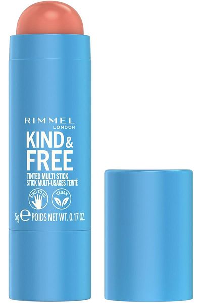 Rimmel London Kind & Free Multi-Stick - 002 - Peachy Cheeks, 5g