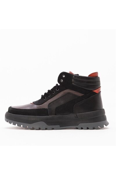 Gusse Ανδρικές μπότες casual από γνήσιο δέρμα Nubuck Mauro-6950-1u