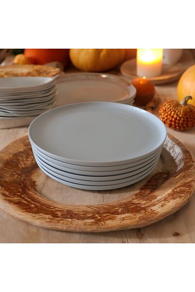 Kütahya Porselen Moderna White 27 cm Service Presentation Plate