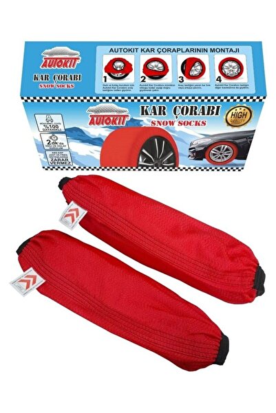 Autokit AUTOKID KAR PATİNAJ ÇORABI(LARGE)