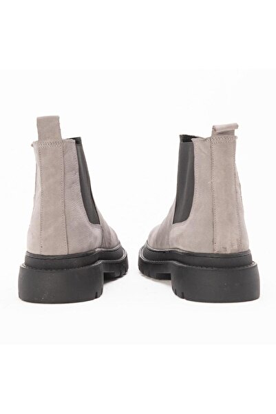 Gusse Nestor Men's Khaki Nubuck Leather Boots 240