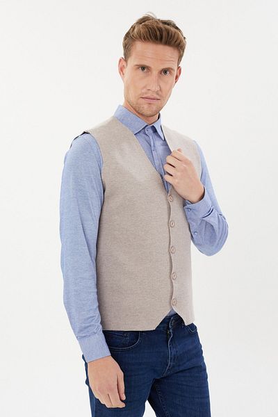 Tony Montana Tony Sports Knitwear Vest-T-1288