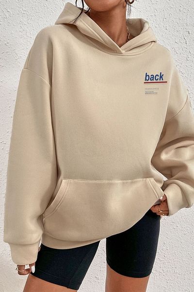 Moda Glo Φούτερ με κουκούλα Unisex Back Youngchance