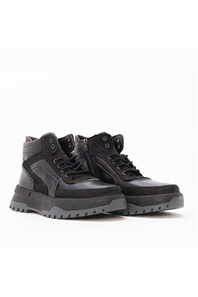 Gusse Ανδρικές μπότες casual από γνήσιο δέρμα Nubuck Mauro-6950-1