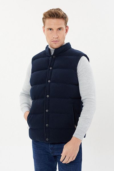 Tony Montana Thick Padded Puffer Vest- 8088