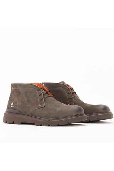 Gusse Ανδρικές μπότες Hermann από γνήσιο δέρμα Nubuck 6820-1