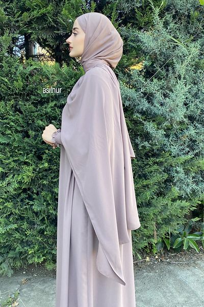 ASİLNUR Mink Colored Vera Shawl