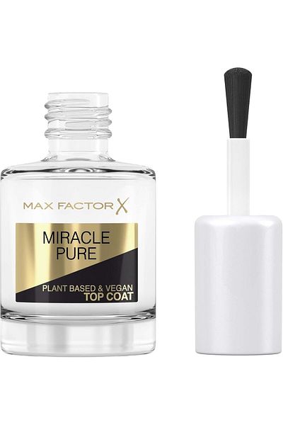 Max Factor Miracle Pure Nail Care Top Coat, 12ml