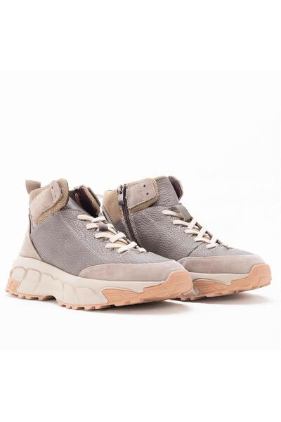 Gusse Connell Men's Mid High Genuine Leather Sneaker Boots 18150