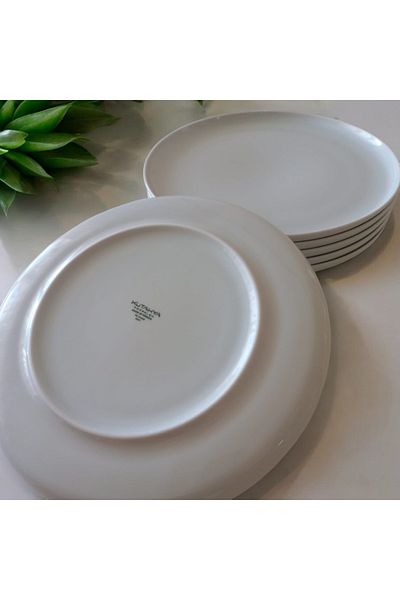 Kütahya Porselen Moderna White 27 cm Service Presentation Plate