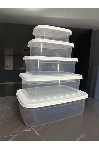 RETRO ART Trendy 5-Piece Storage Container Set