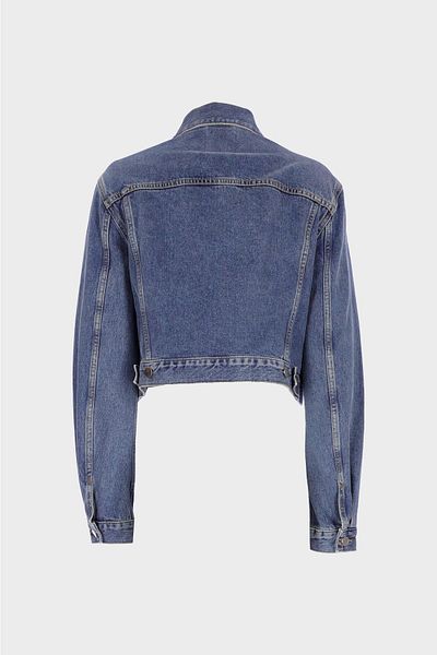 CROSS JEANS Light Blue Slim Fit Women's Jean Jacket - C 4538-241