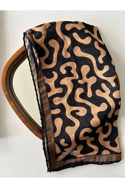 Bonjela Texture Pattern Digital Soft Scarf