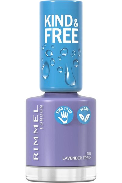 Rimmel Kind & Free Clean Nail Polish - 153 - Lavender Light, 8ml