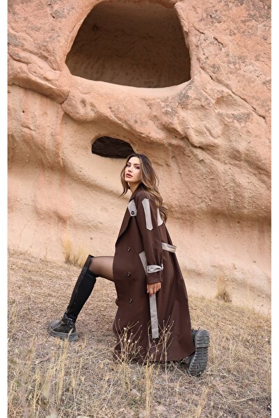 SahraAfra Огромно дизайнерско палто