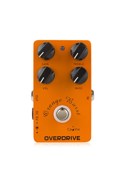 Choice دواسة تأثيرات غيتار كالين CP-18 أورانج بيرست الرقمية أوفر درايف، ملحقا...