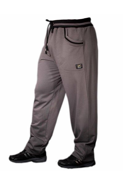Big Sam Dark Gray Winter Relaxed Fit Sweatpants 1066