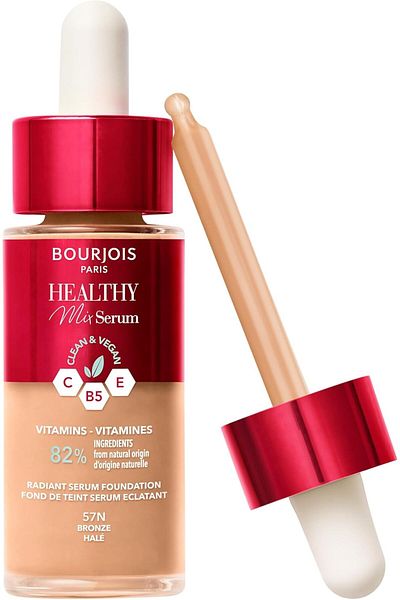 Bourjois Healthy Mix Serum Foundation - 57N - Bronze, 30ml