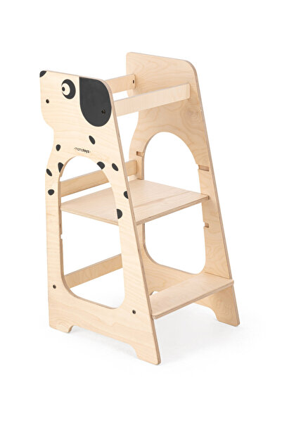 MAMATOYZ Turn de invatare MamaToyz Learning Tower din lemn, Catelus