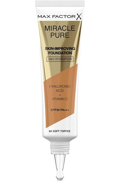 Max Factor Miracle Pure Skin Improving Foundation - 84 - Soft Toffee, 30ml