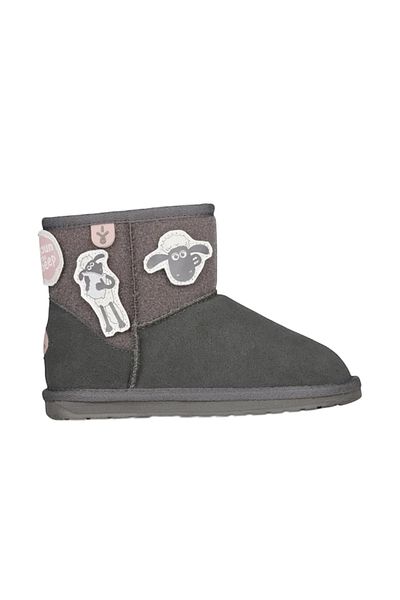 EMU Australia Shaun the Sheep Play Unisex Kids Gray Boots Unisex Kids Boots K13152