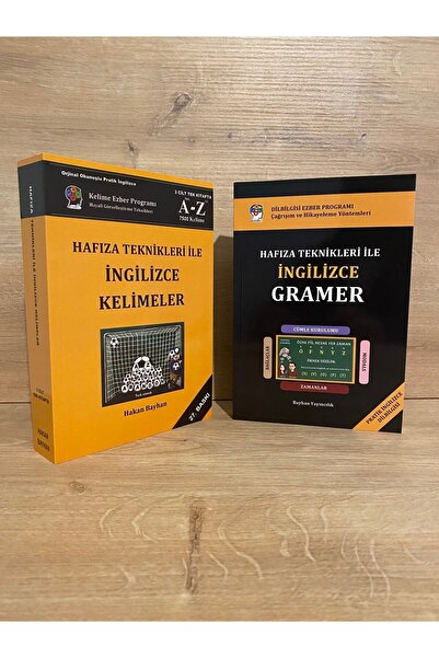 Bayhan Yayıncılık English Training Set with Memory Techniques - 2 Books 2 Mobile Practice