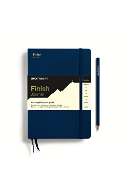 Leuchtturm1917 Leuchttrum 1917 Finish Journal Medium (A5) Limited Edition Nav...