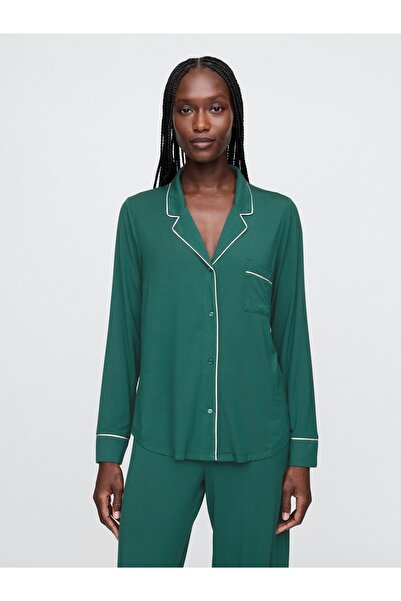 GAP Kadın Yeşil Modal Pijama Üstü