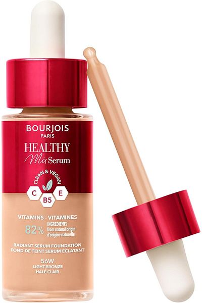 Bourjois Healthy Mix Serum Foundation - 56W - Light Bronze, 30ml