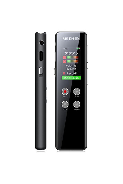Choice 64 GB black 64GB Digital Voice Recorder Dictaphone, Voice-activated with Replay for Meetings and Pre