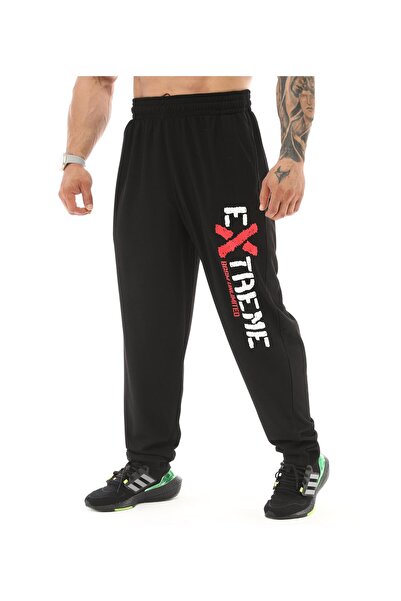 BGSM Pantaloni de trening cu croială lejeră, pantaloni sport extrem de confor...