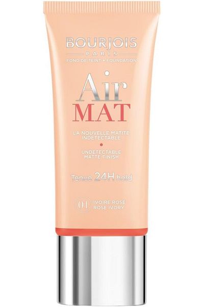 Bourjois Always Fabulous Air Mat Foundation - 001 - Rose Ivory, 30ml