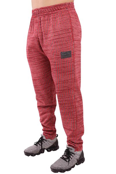 Big Sam Men's Red Sweatpants Gym Sports Trousers 1254
