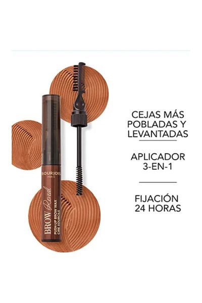 Bourjois Brow Reveal Push-up Styling Wax - 03 - Medium Brown, 6ml