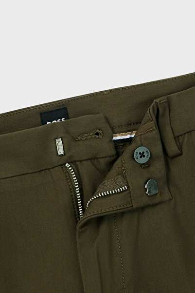 BOSS Streç Pamuklu Slim Fit Normal Bel Düz Paça Pantolon Erkek PANTOLON 50487754 361